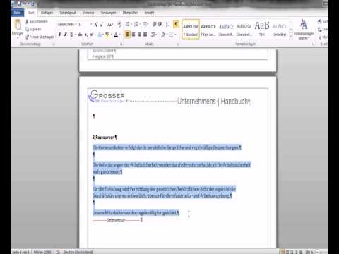 QM Handbuch erstellen