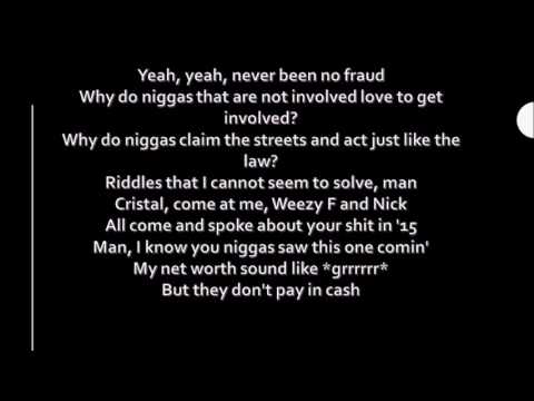 Nicki Minaj Drake & Lil Wayne - No Frauds Lyrics