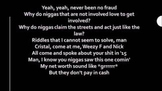 Nicki Minaj Drake & Lil Wayne - No Frauds Lyrics