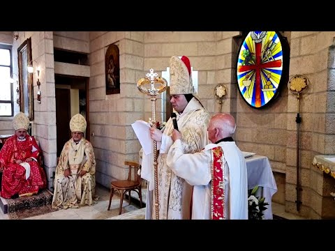 Installation Service of the new bishop HE Mar Yacoub Ephrem Semaan at Syriac Catholic Church