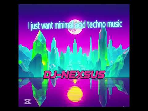 just want minimal acid techno music 