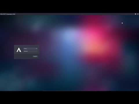 ArcoLinux : 1056 how to switch between desktops on live usb or later on real metal