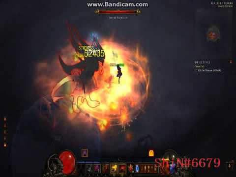 Diablo III Tank DH solo diablo inferno mp10 (stage 1 & stage 2 shadow)