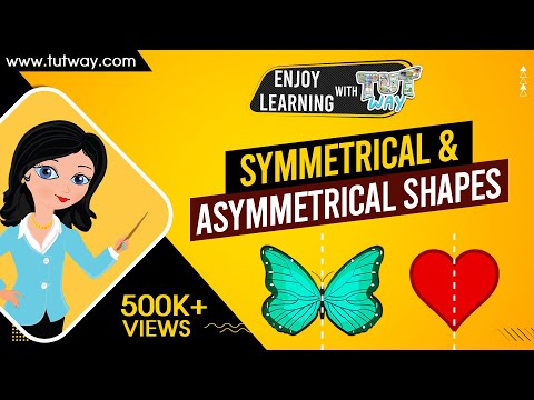 Symmetry For Kids (Symmetrical & Asymmetrical Shapes)