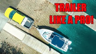 Boating 101 | How to Back Up a Boat Trailer & Launch a Boat- Boat Ramp Tips