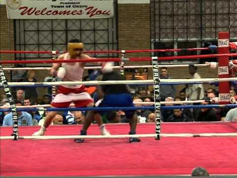 Eddie Ramirez (the barber) boxing golden gloves semi-finals