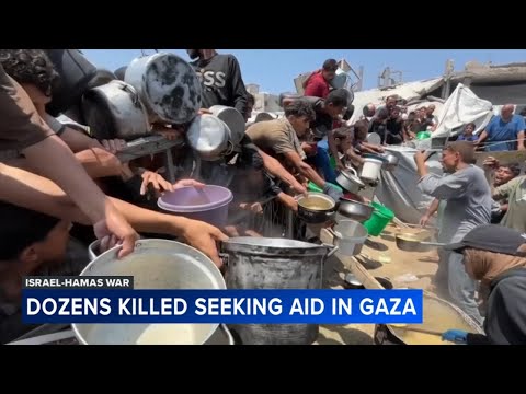 Israel's military says airdrops of aid will begin in Gaza as hunger grows