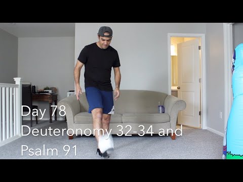Day 78: Deuteronomy 32-34 and Psalm 91 TOILET PAPER CHALLENGE!!!