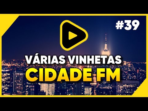Várias VINHETAS da Rádio Cidade FM  - VinhetaGratis.com.br
