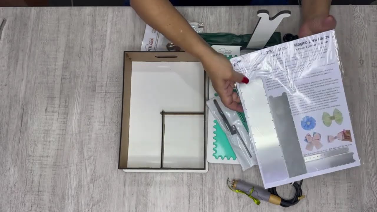 Kit Enxuto para Laceira - Ferramentas Essenciais e Moldes Exclusivos