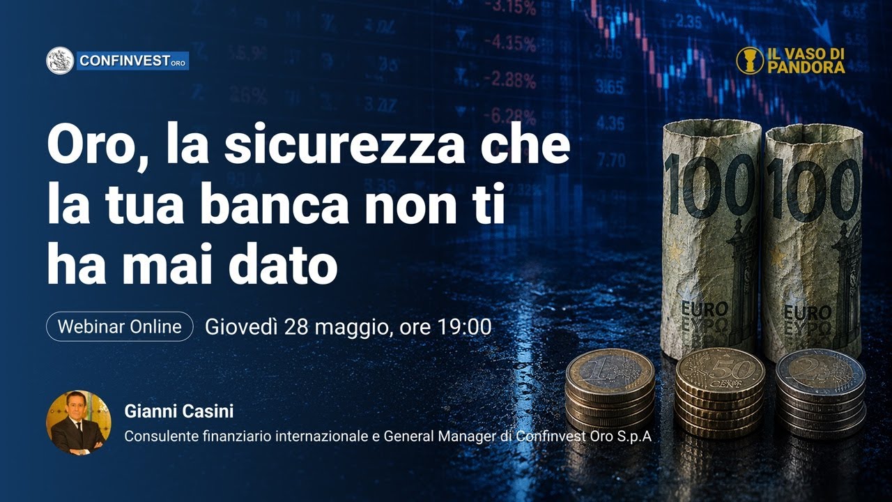 Oro, la sicurezza che la tua banca non ti ha mai dato - Gianni Casini