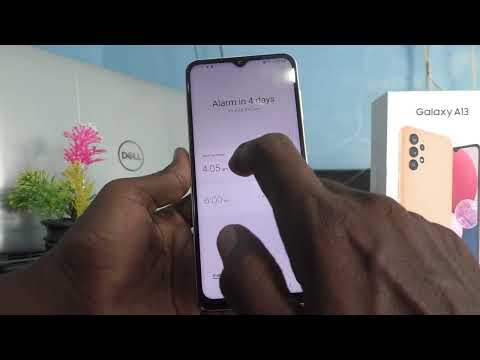 How to change alarm sound in Samsung Galaxy A13