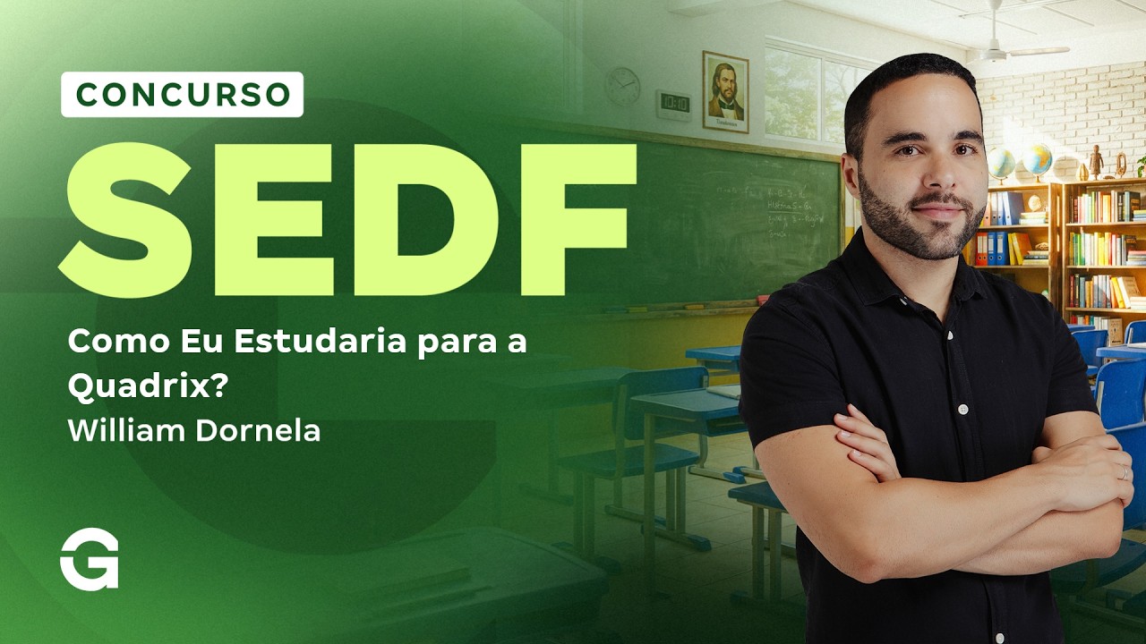 SEDF 2026 | Como Eu Estudaria para a Quadrix?