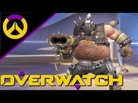 Overwatch PS4 Gameplay German - 15 Killstreak Roadhog - Let's Play Overwatch Deutsch