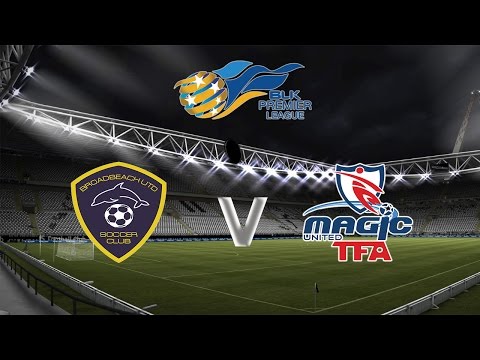 BLK Premier League Rnd 7 Broadbeach Utd SC vs Magic Utd FC (2-1)