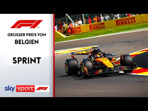 Zwei gegen einen auf der belgischen Achterbahn | Sprint - Highlights | GP von Belgien | F1 2025