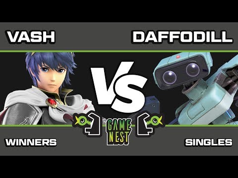Game Nest Smash It Up: Vash (Ridley/Marth) vs Daffodill (R.O.B.) - Winners Round 2