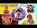 Evolution Of Mario Deaths Game Over Screens 1983 2025