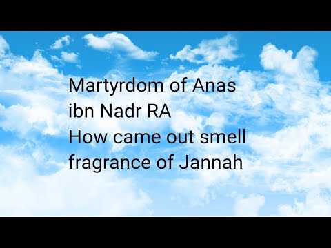 Martyrdom of Anas ibn Nadr (RA). Fragrance of Jannah. #islamicvideos #almightyallah #religion