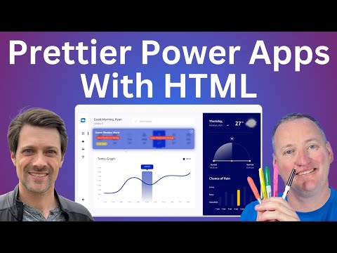 Power Apps : UI with Stunning HTML Gradients & Styles
