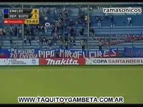 Emelec 0 - Deportivo Quito 1