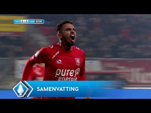 Highlights KNVB Beker: FC Twente - SC Cambuur (30/1/2018)