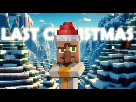 AI Villager Sings Last Christmas in Minecraft, Snow Defies Gravity!