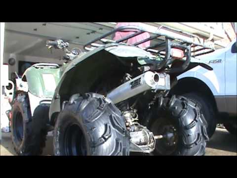Kawasaki Prairie 360 HMF Exhaust