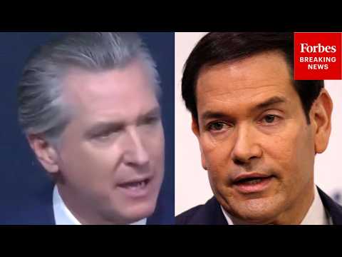'I Liked It Tonally': Newsom Partially Commends Marco Rubio's Speech To Munich Security Conference