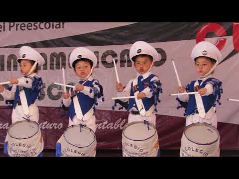 El Diario de mis Panteritas / Demostracion Banda de guerra preescolar 2019