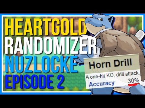 30% Accurate OHKO Move Lands in 1?! | Heartgold Randomizer Nuzlocke Ep.2