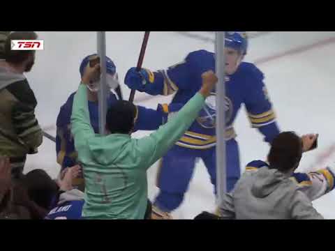 JJ Peterka First NHL Goal (10/13/2022)