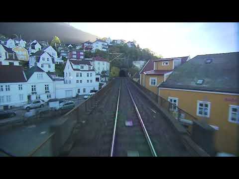 Slow TV: [HD] Train Cab Ride - Bergen to Oslo (Norway) - 7:14:09