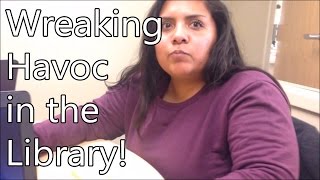 Wreaking Havoc in the Library!: Vlogmas Day 16