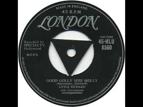 UK New Entry 1958 (38) Little Richard - Good Golly Miss Molly