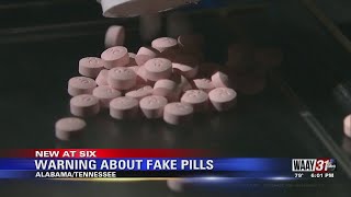Warning About Fake Pills