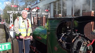 Leek & Rudyard Railway Launch of Lady Jane Gray at Super Power Weekend 2nd April 2022