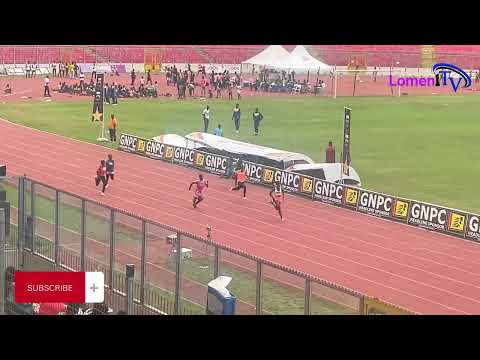 U15 girls 100m. Heat 16. GFH qualifier. Kumasi2024.