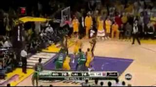 Ron Artest "Champions" Lakers Highlights Game 7 vs Boston 2010 NBA Championship