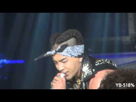 130127 BIGBANG ALIVE GALAXY TOUR - FINAL in Seoul - Wedding dress - YB-518% fan cam.