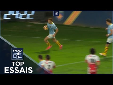 TOP Essais de la J21 – PRO D2 – Saison 2020-2021