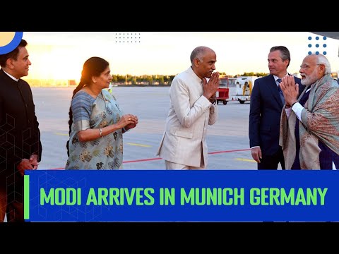 Modi Arrives in Munich Germany |PMO
