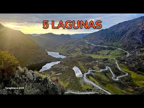 Llegué al mirador de 5 LAGUNAS en Huánuco -- a solo 1 hora de la ciudad de AMBO !