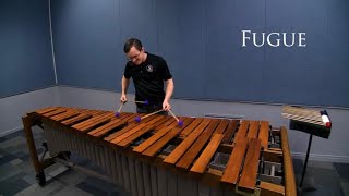 Fugue - Sonata no 1 in G minor BWV 1001 by J.S. Bach (marimba)