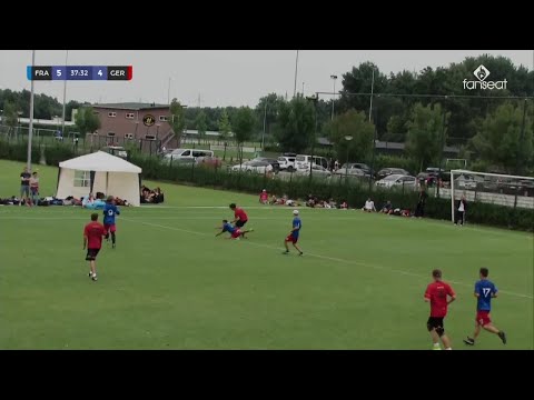 EYUC 2017 - Germany vs France - U20 Men - Ultimate frisbee