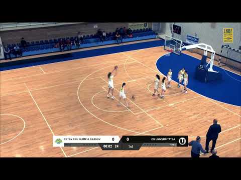LNBF Getica 95 2023-2024: Olimpia CSU Brașov - Universitatea Cluj-Napoca