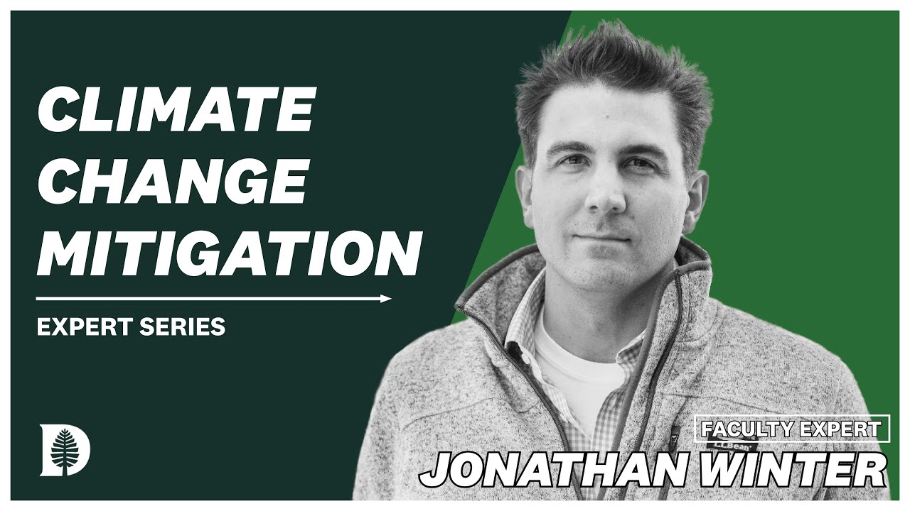 Jonathan Winter on Climate Change Mitigation