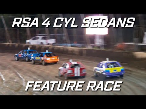 RSA 4 Cylinder Sedans: A-Main - Grafton Speedway - 28.05.2022