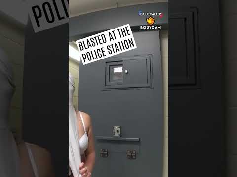 Woman Takes Her Shirt Off At The Police Station And Does WHAT!?