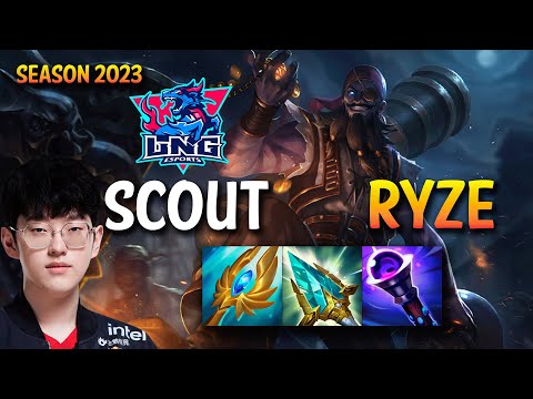 LNG Scout RYZE vs AKALI Mid - KR Ranked
